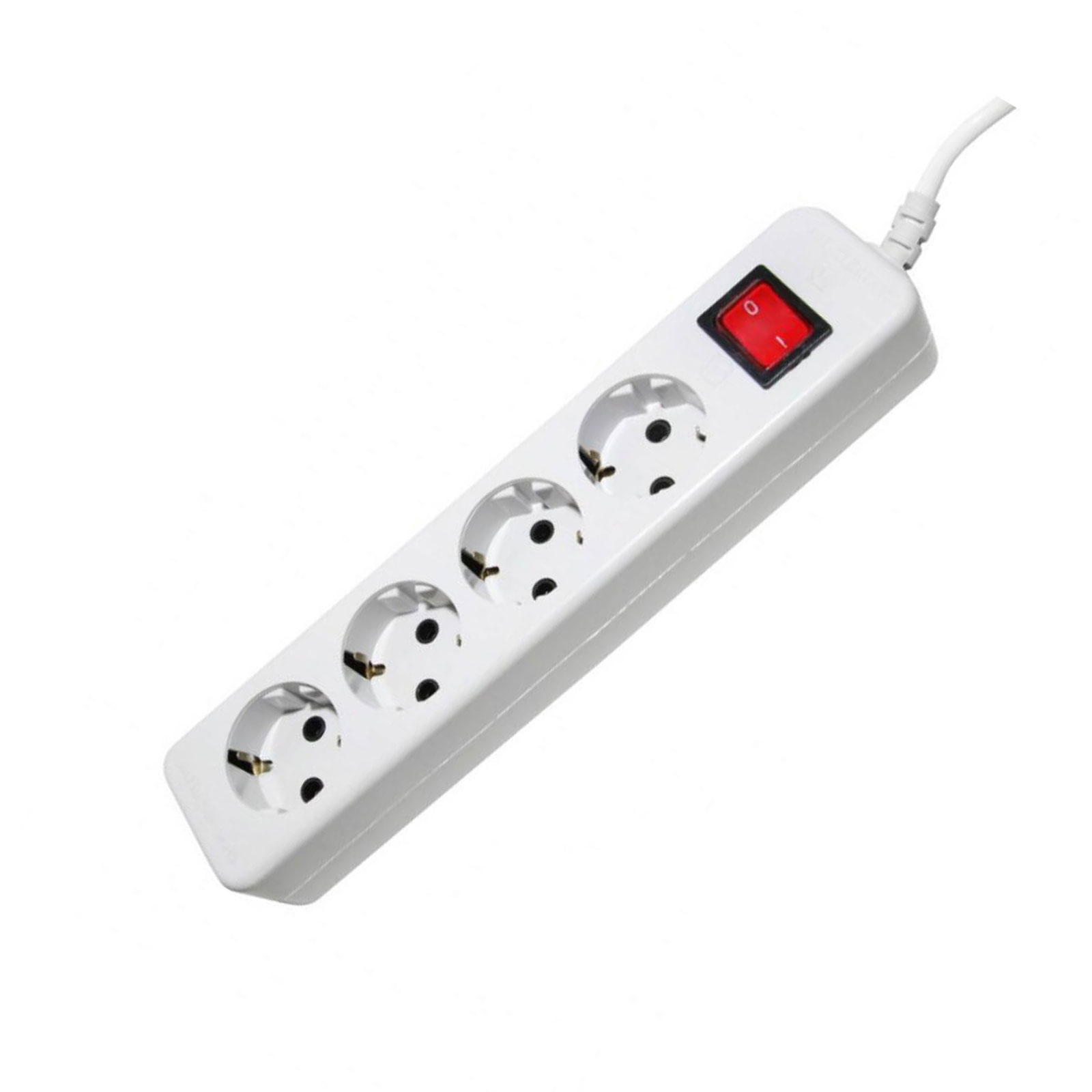 رابط 4 خانه مغزی سرامیکی ارت دار 1/8 متری پارت الکتریک مدل نیک